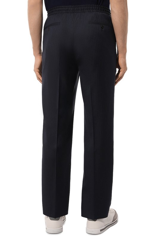 Шерстяные брюки Corneliani 934L27-9317321 Синий  934L27-9317321 Фото 4