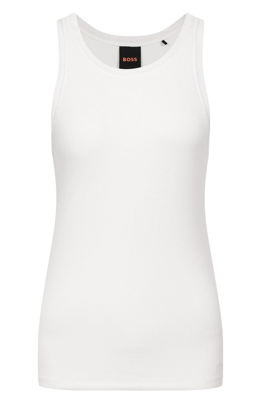 Хлопковая майка BOSS Orange 50553479 Белый 50553479