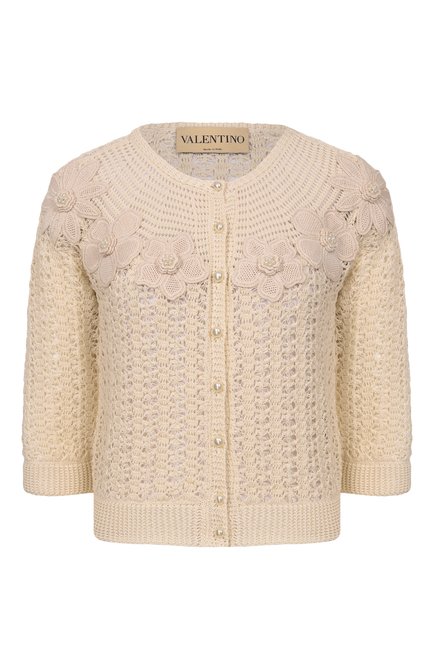 Женский хлопковый кардиган VALENTINO, арт. 8B3KA14F/9W4