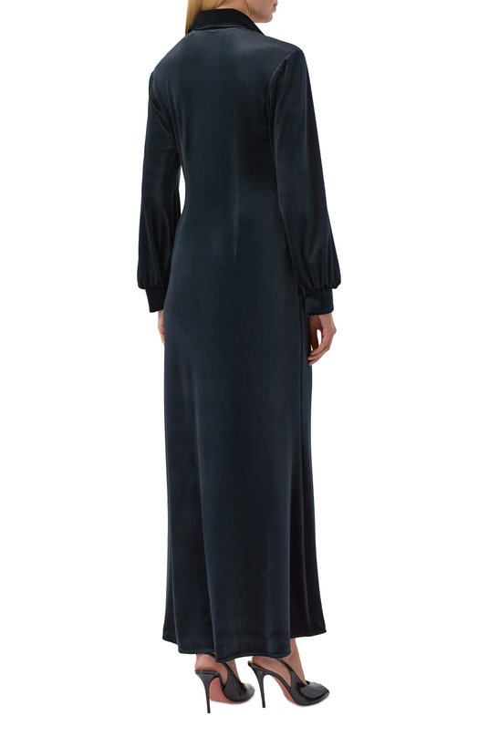 Бархатное платье Flashin FX25DWCV Синий  FX25DWCV Фото 3