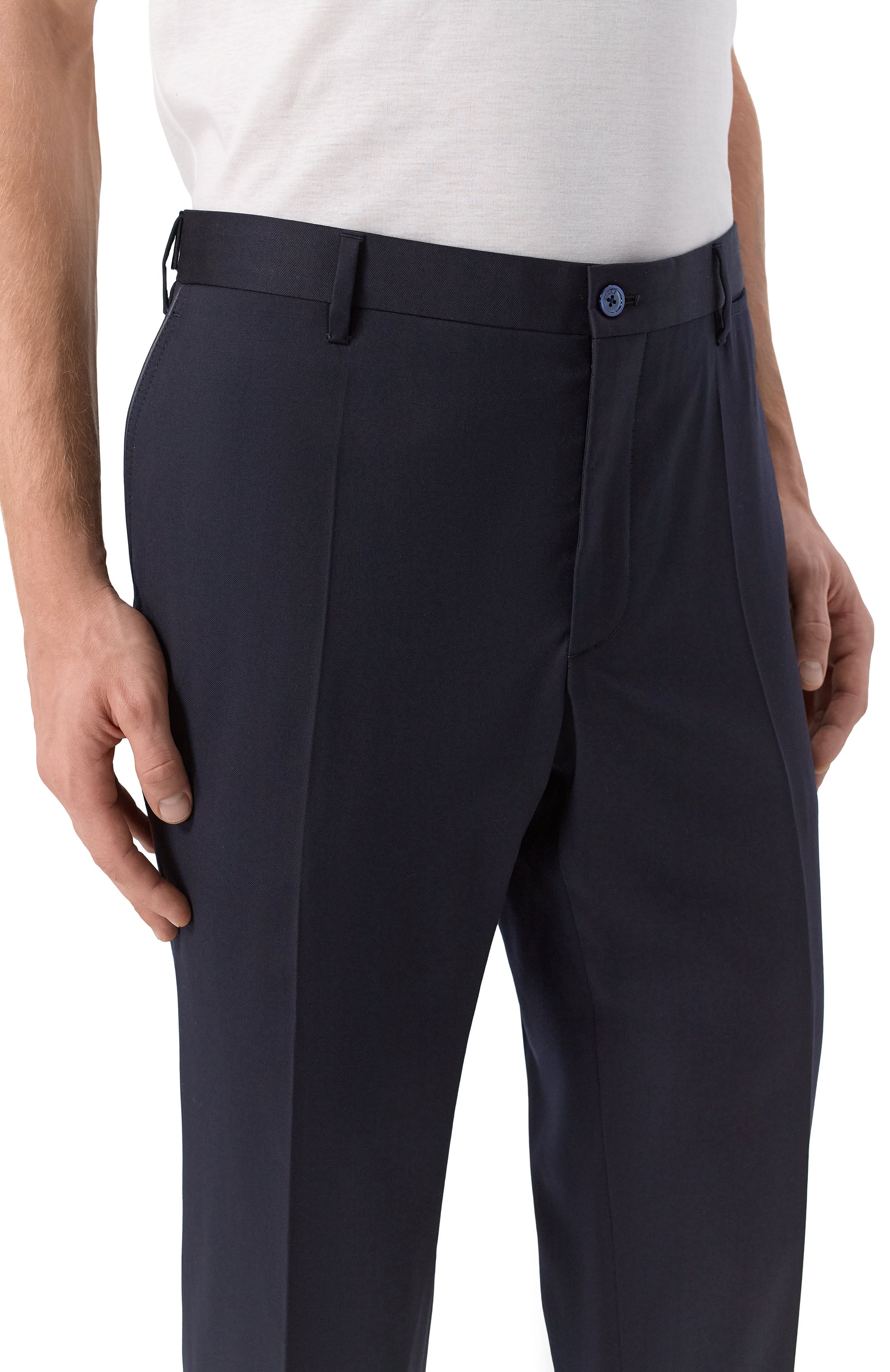 Шерстяные брюки ZILLI, арт. CP0005M028670056U, фото 5