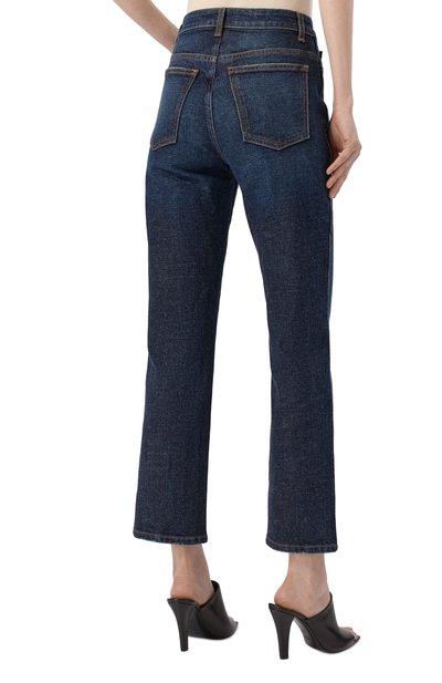 Джинсы KHAITE синего цвета по цене 69950 руб., арт. 1071916010/W916, фото 4 Джинсы KHAITE, арт. 1071916010/W916, фото 4