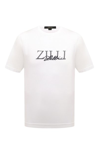 Мужская хлопковая футболка ZILLI, арт. TSR02AM0110VZF173