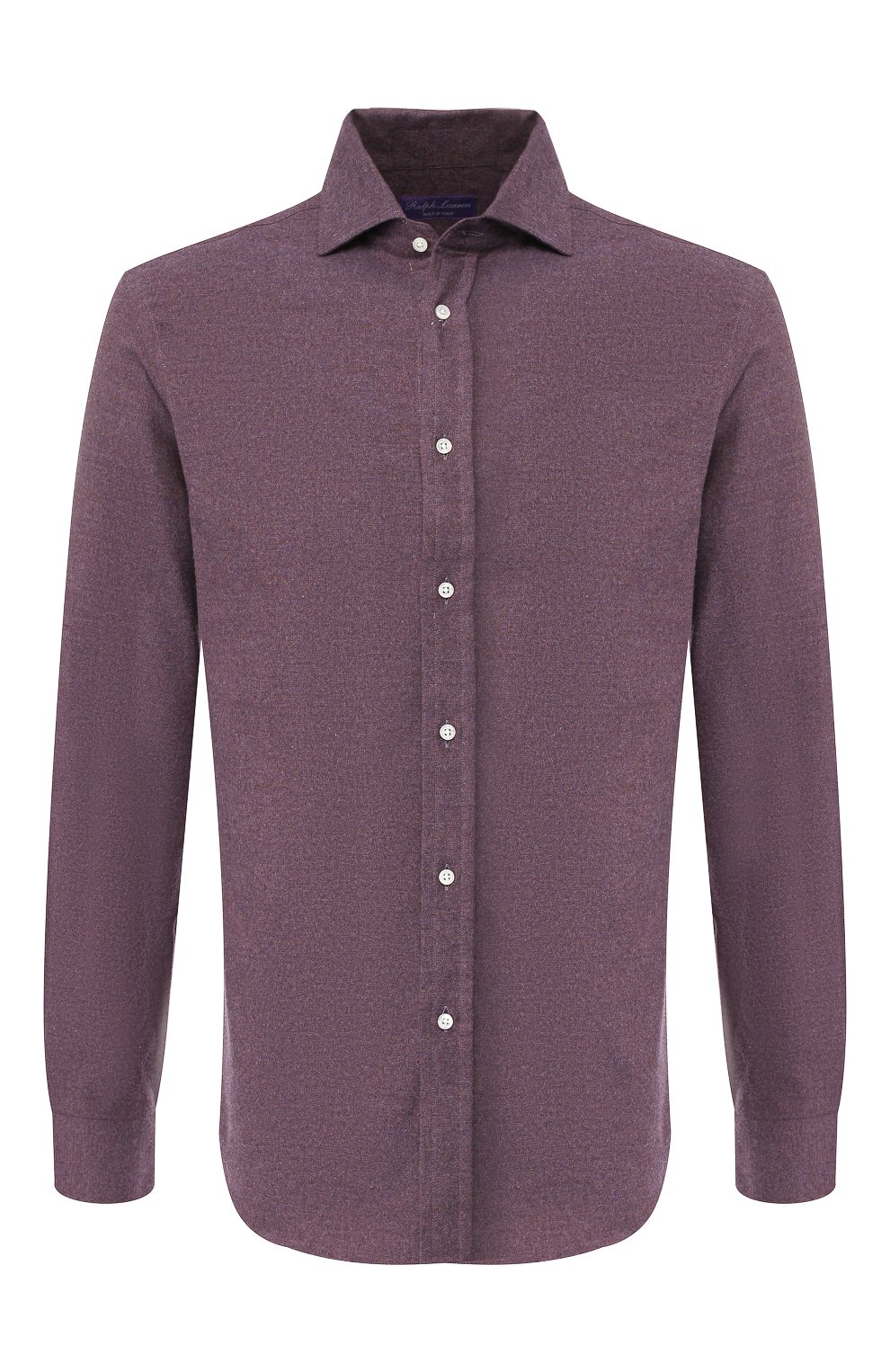 Хлопковая рубашка с воротником кент RALPH LAUREN, арт. 790721004, фото 1