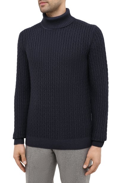 Шерстяной свитер WINDSOR темно-синего цвета по цене 32650 руб., арт. 13 T0NI0-TN 10009787, фото 3 Шерстяной свитер WINDSOR, арт. 13 T0NI0-TN 10009787, фото 3