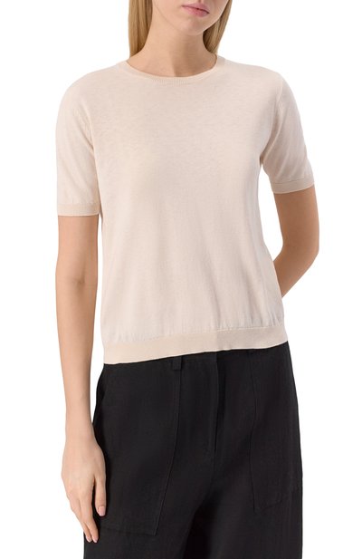 Пуловер из шелка и хлопка WEEKEND MAX MARA, арт. ZIBETT0, фото 3