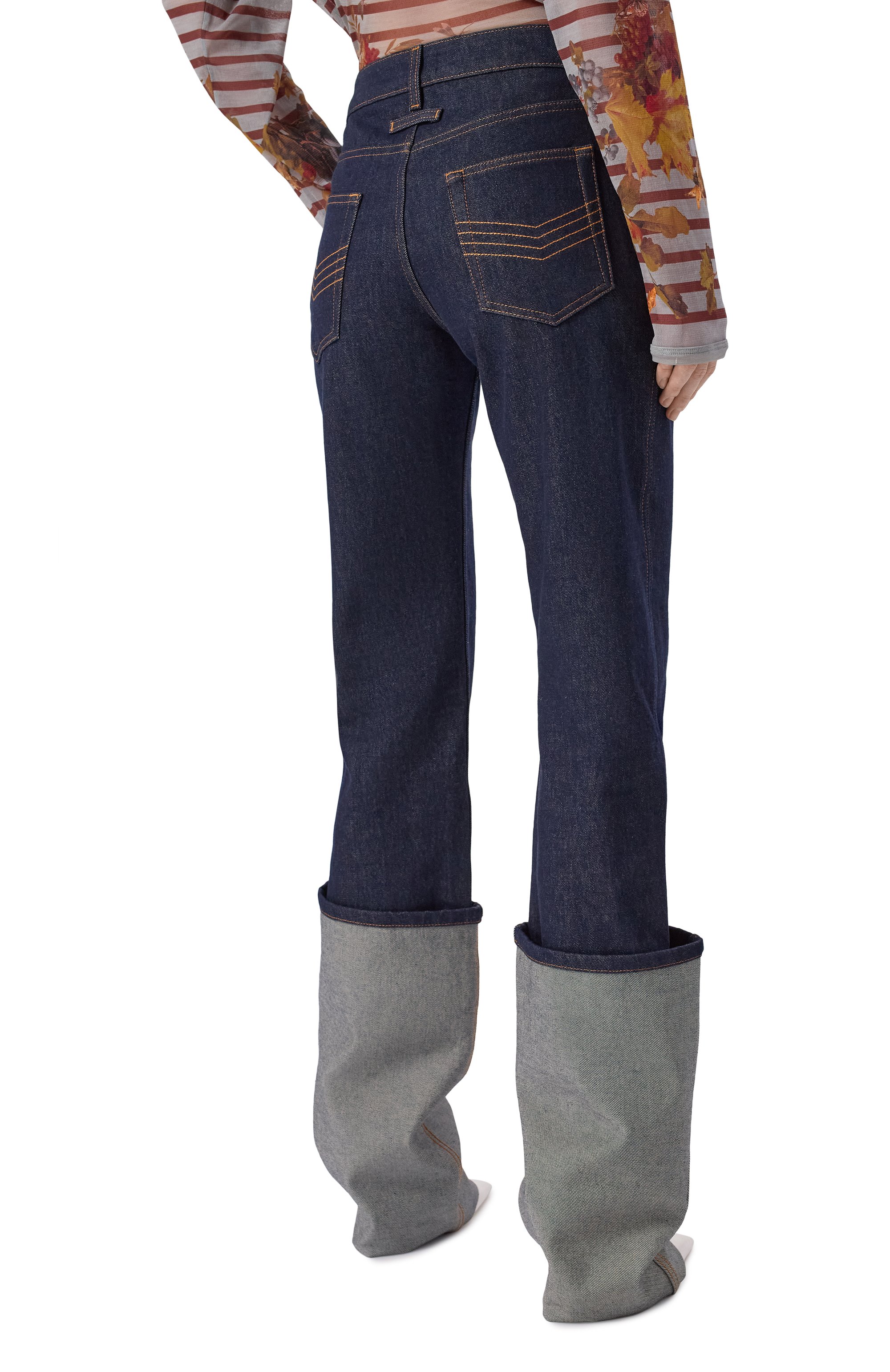 Джинсы JEAN PAUL GAULTIER, арт. 26/01-W-TR046/D024, фото 4