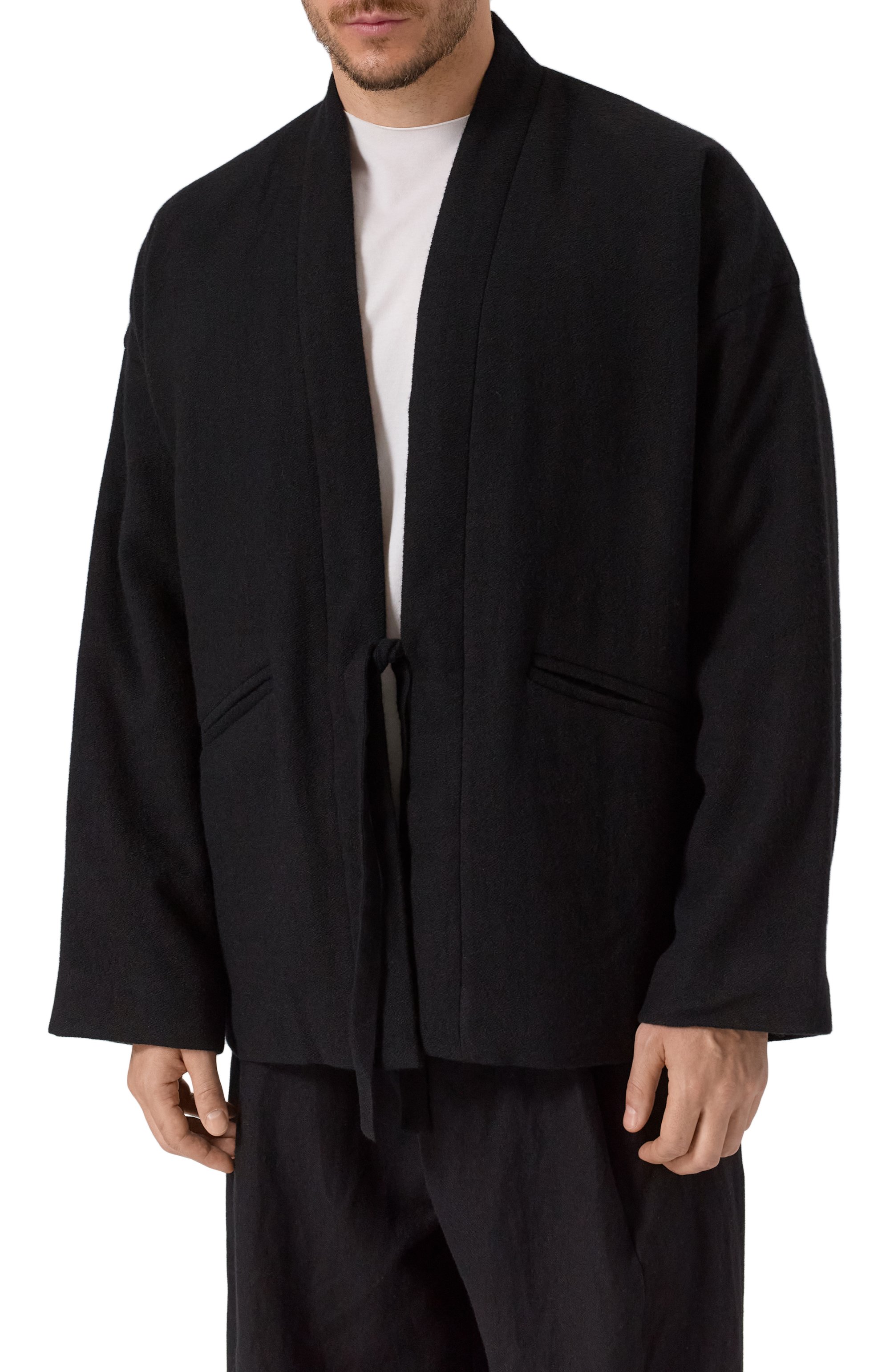 Кимоно из шерсти и льна UMA WANG, арт. UM6521, фото 3