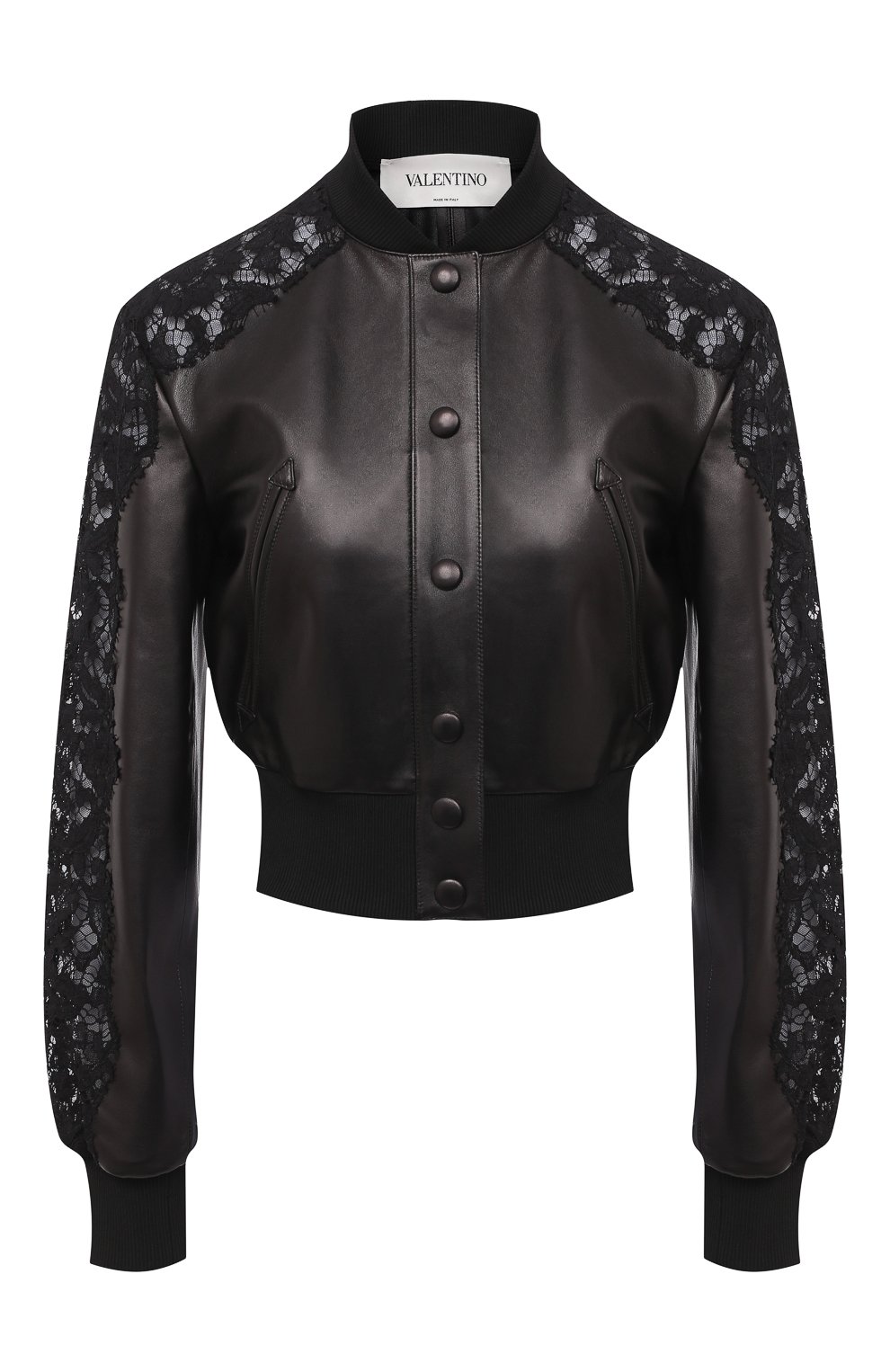 Кожаный бомбер VALENTINO, арт. UB3NA05R1Y9, фото 1