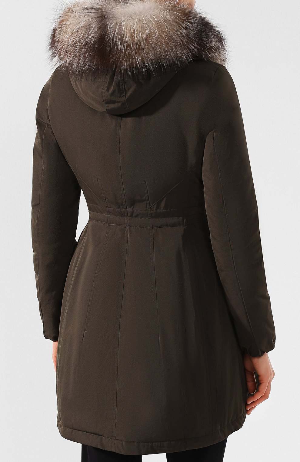 Парка с меховой отделкой капюшона MONCLER, арт. D2-093-49934-25-57136, фото 4