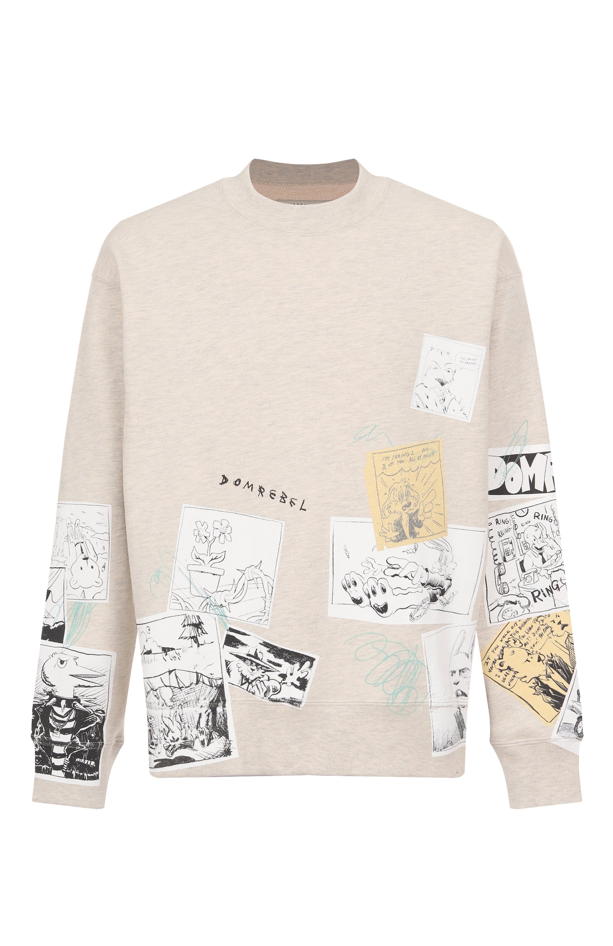 Хлопковый свитшот DOMREBEL, арт. FUNNIES/SWEATHIRT, фото 1