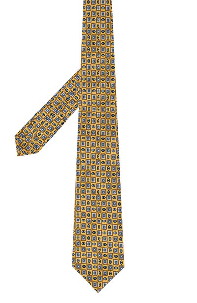 Шелковый галстук KITON, арт. UCRVKLC01I90, фото 3