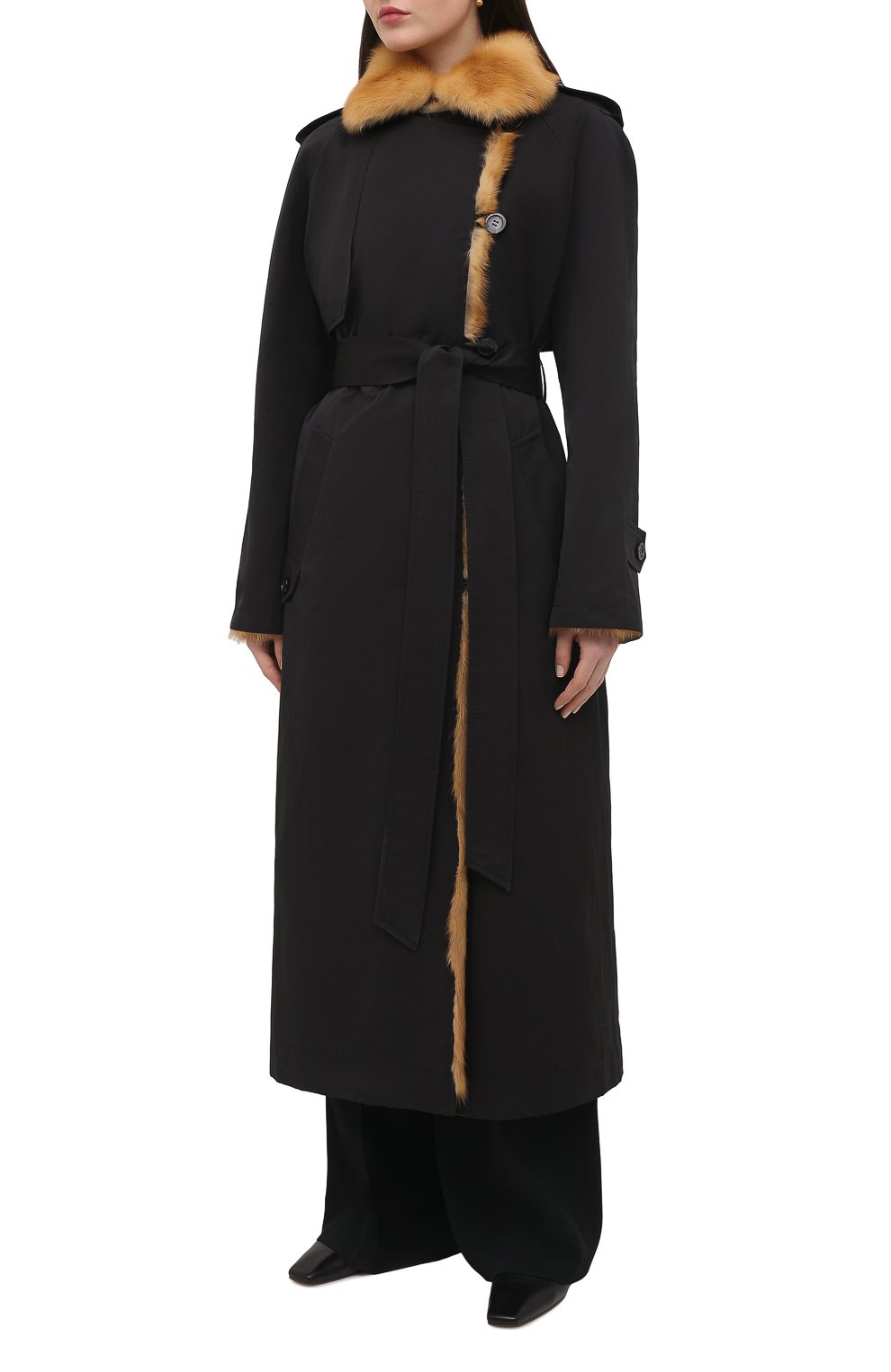 Тренч с меховой подкладкой COLOR TEMPERATURE, арт. Пл, Кол-1,22/373, фото 3