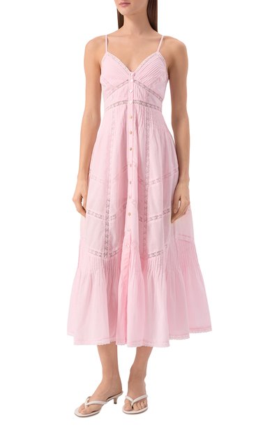 Хлопковое платье LOVE SHACK FANCY, арт. D2245-1987, фото 2