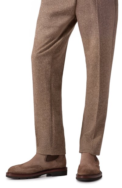 Замшевые челси colin SANTONI, арт. MCCG19116JL4GRVR, фото 3