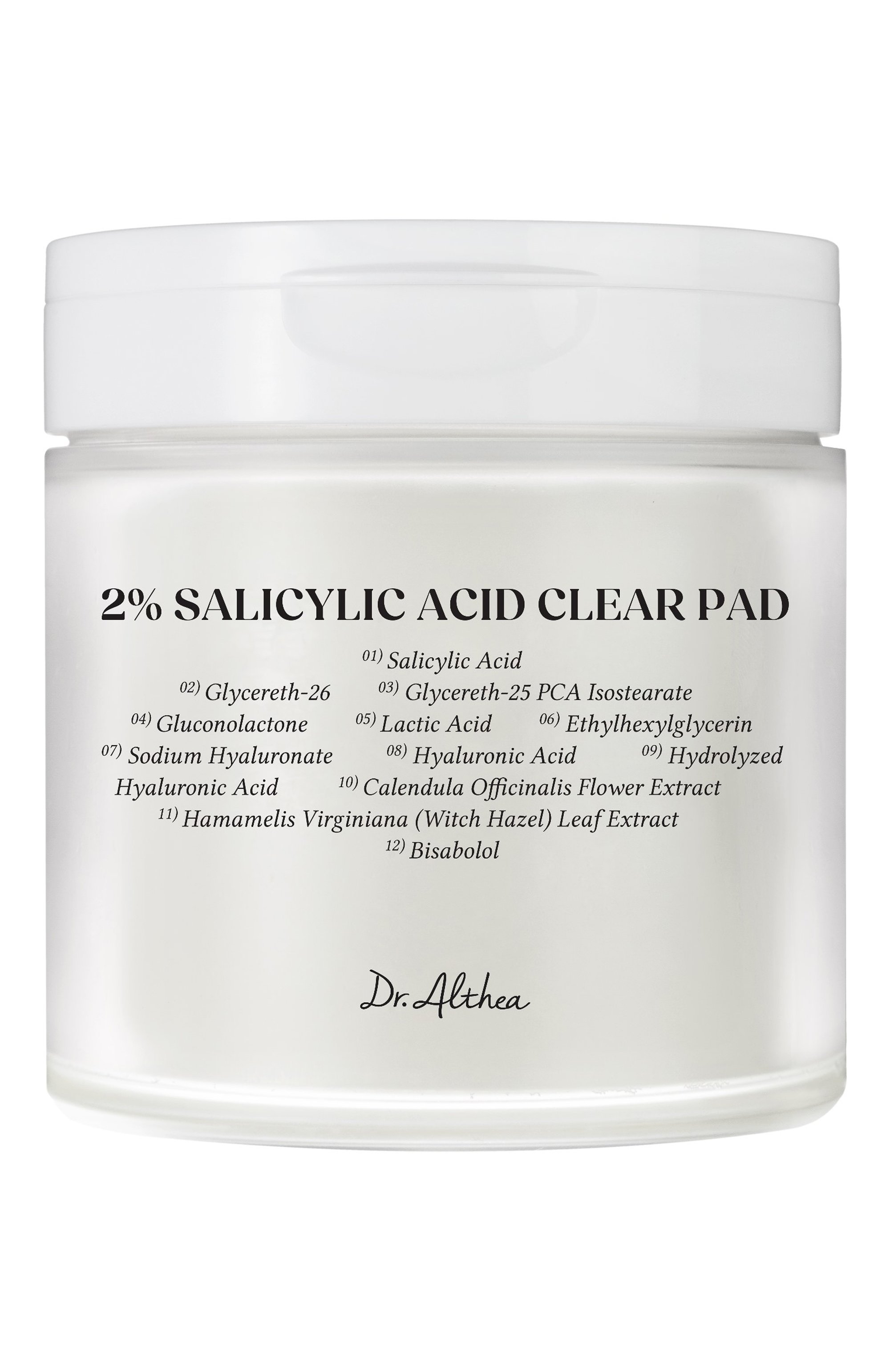 Отшелушивающие тонер-пэды для лица с салициловой кислотой 2% salicylic acid clear pad (65шт.) DR. ALTHEA, арт. 255293, фото 1