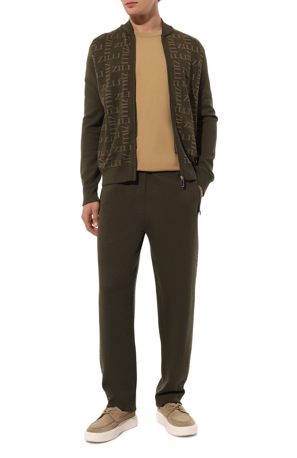 Брюки из шелка и хлопка ZILLI, арт. JSP018M0147VZCP00, фото 2