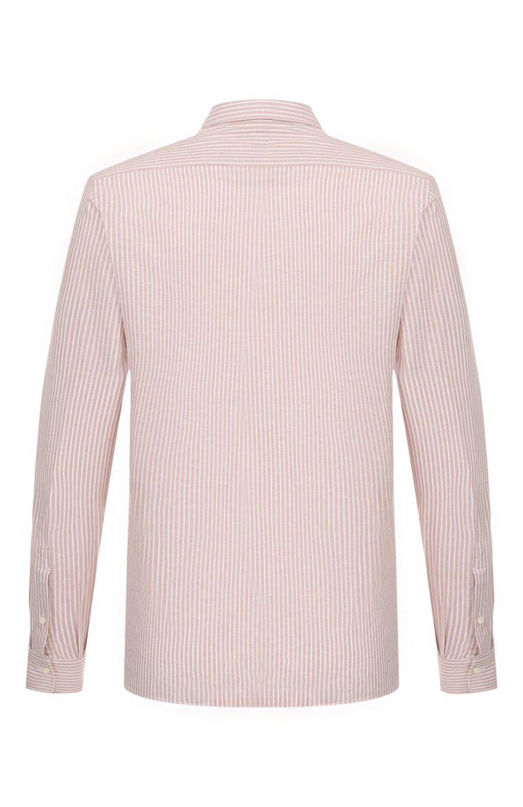 Рубашка из хлопка и льна GIAMPAOLO, арт. TS42283, фото 2