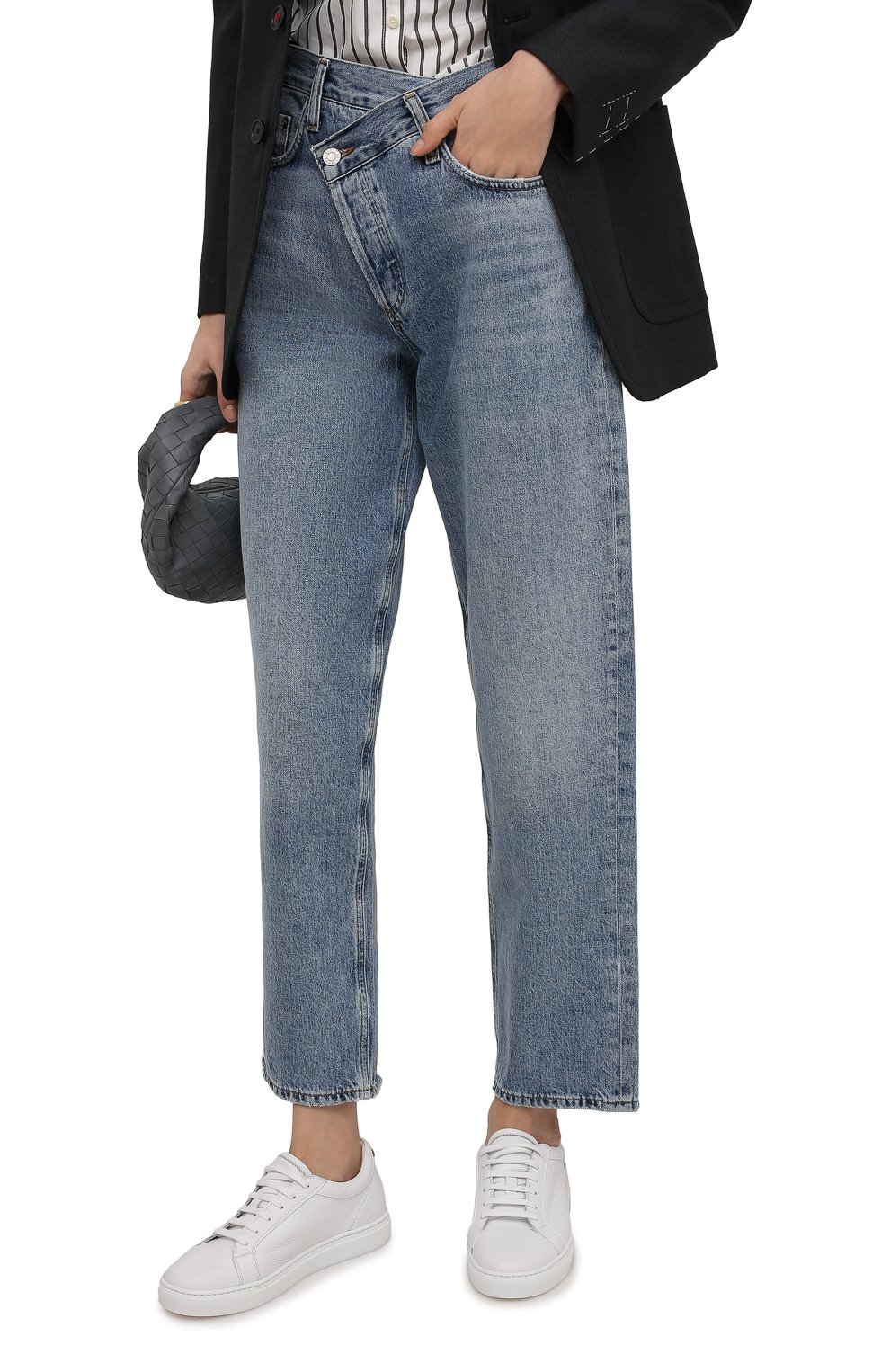 Кожаные кеды KITON, арт. DSSB0XX04R99, фото 3