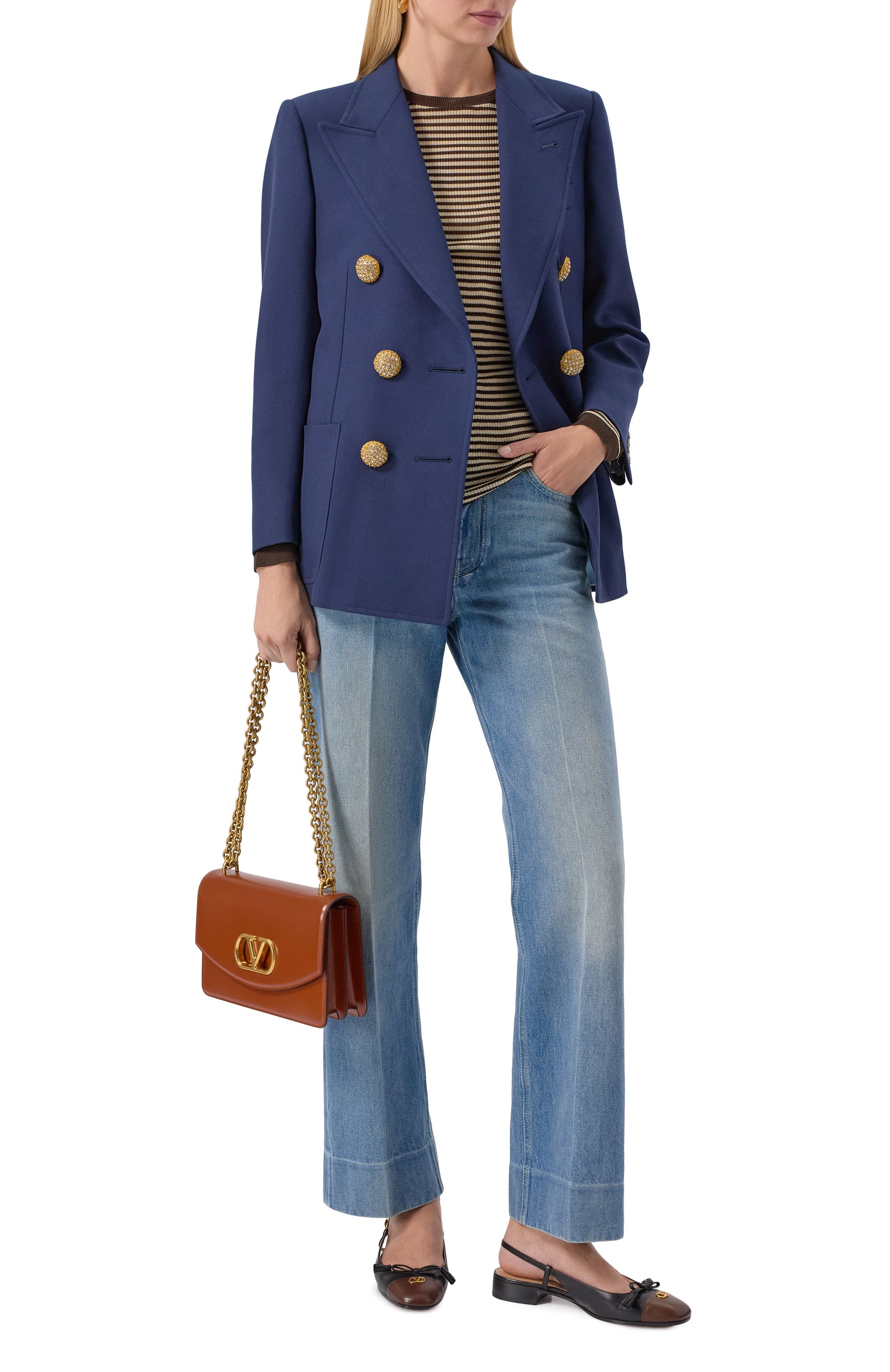 Сумка vain medium VALENTINO, арт. 6W0B0R16/GCB, фото 7