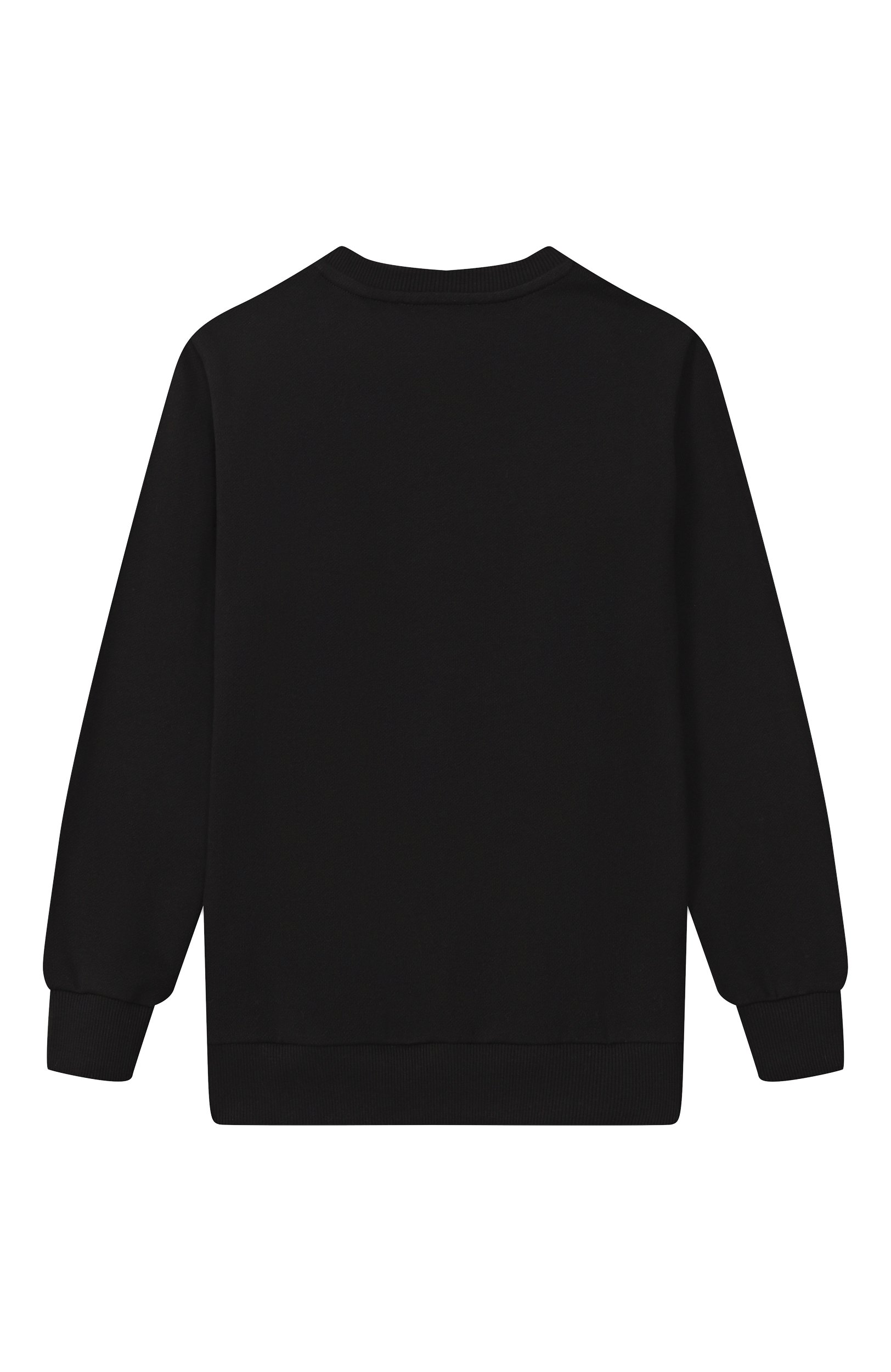 Хлопковый свитшот BALMAIN черного цвета по цене 30950 руб., арт. BZ4I10, фото 2 Хлопковый свитшот BALMAIN, арт. BZ4I10, фото 2