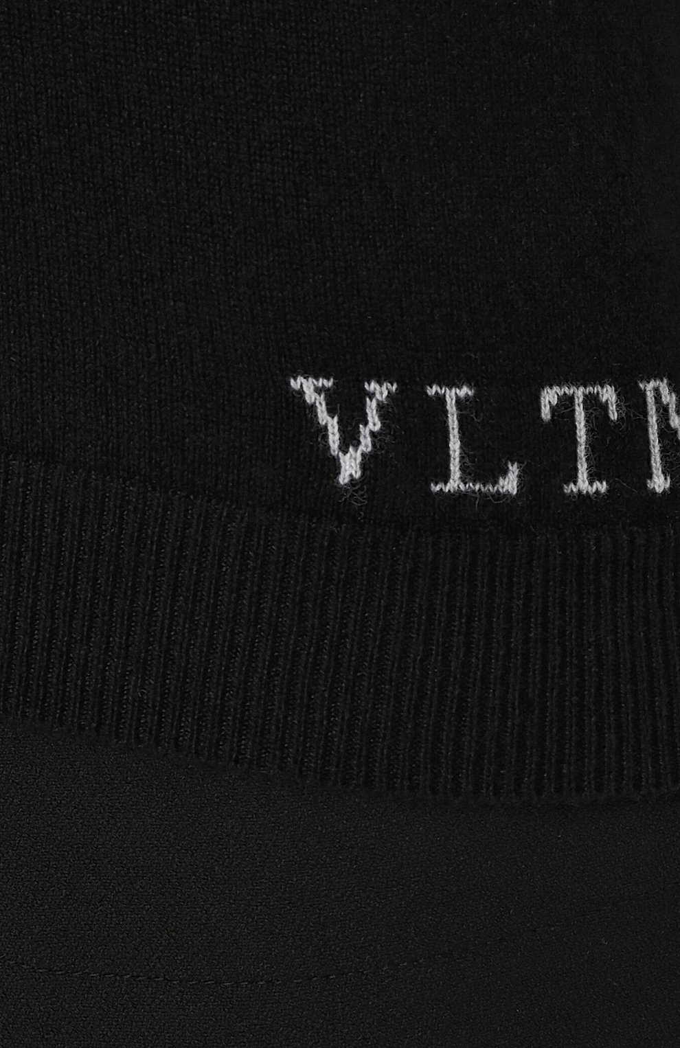 Кашемировый пуловер с круглым вырезом и логотипом бренда VALENTINO, арт. QB3KC12749V, фото 5