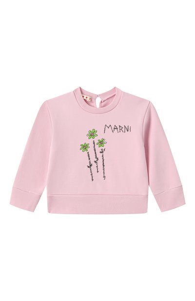 Хлопковый свитшот MARNI, арт. M01392/M00V0