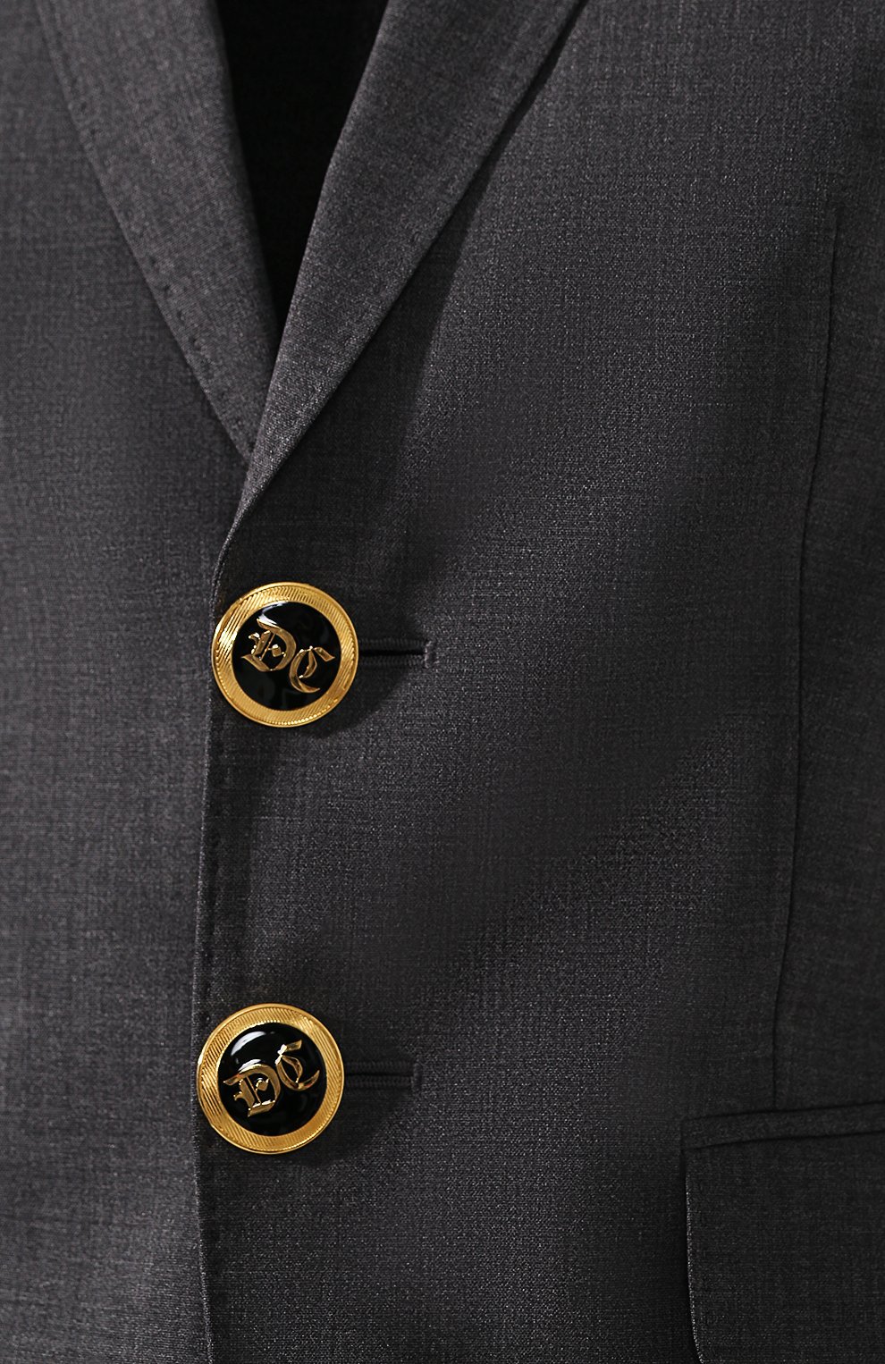 Шерстяной костюм DSQUARED2 серого цвета по цене 135500 руб., арт. S75FT0142/S40320, фото 6 Шерстяной костюм DSQUARED2, арт. S75FT0142/S40320, фото 6