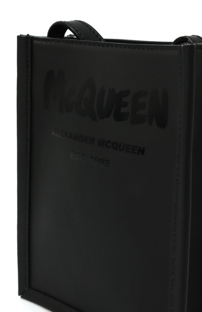 Кожаная сумка ALEXANDER MCQUEEN, арт. 668592 1AAHD, фото 3