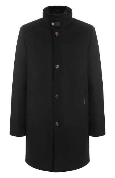 Пальто bond-fur-le с меховым воротником MOORER, арт. B0ND-FUR/LE, фото 1