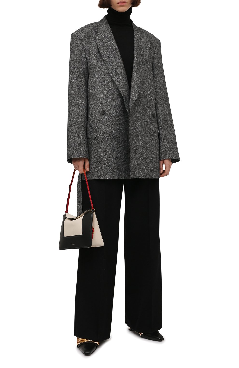Жакет ACNE STUDIOS серого цвета по цене 69000 руб., арт. AH0160, фото 2 Жакет ACNE STUDIOS, арт. AH0160, фото 2