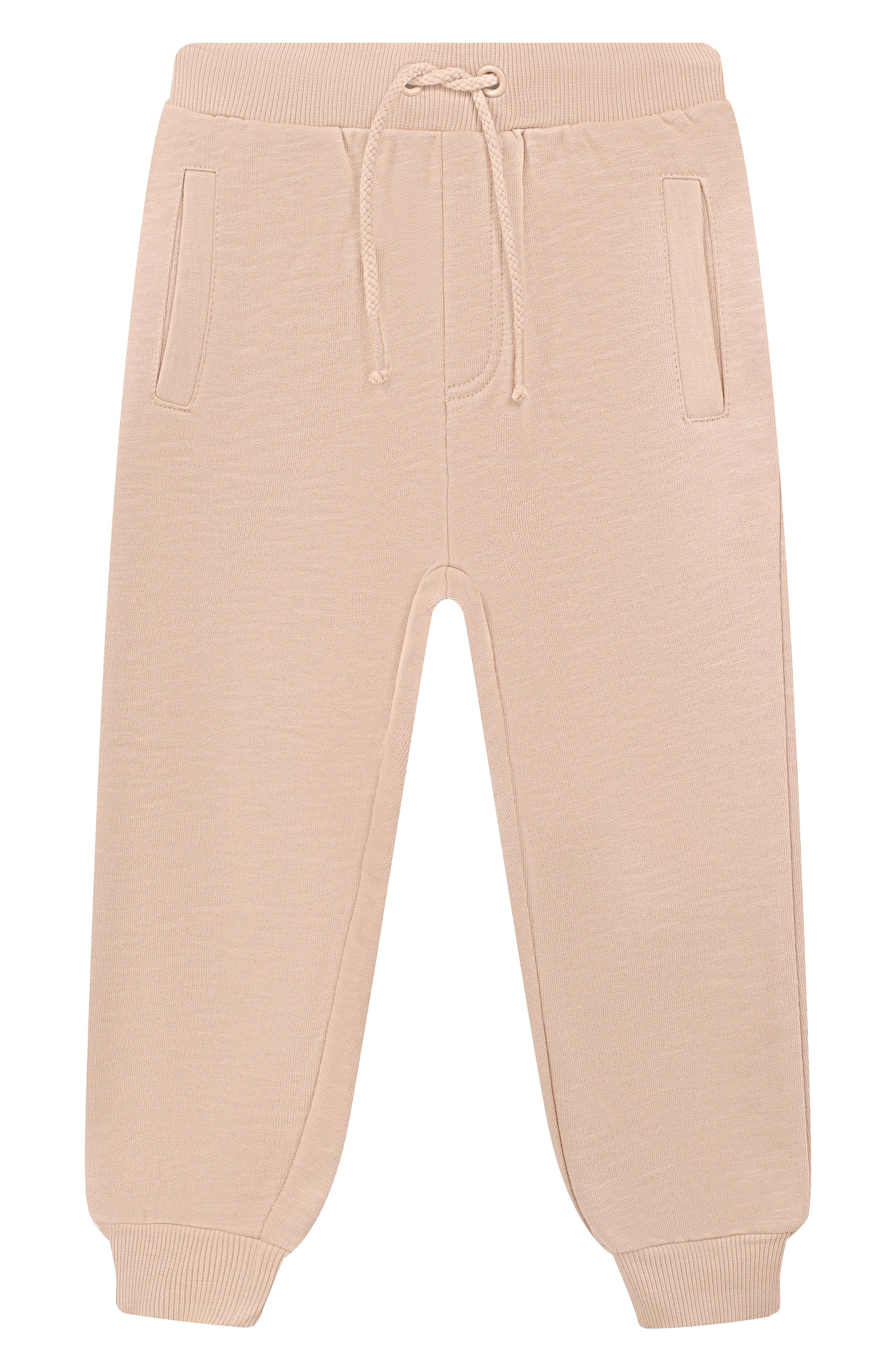 Комплект из толстовки и брюк BABYBU бежевого цвета по цене 12500 руб., арт. BIR-999, фото 4 Комплект из толстовки и брюк BABYBU, арт. BIR-999, фото 4