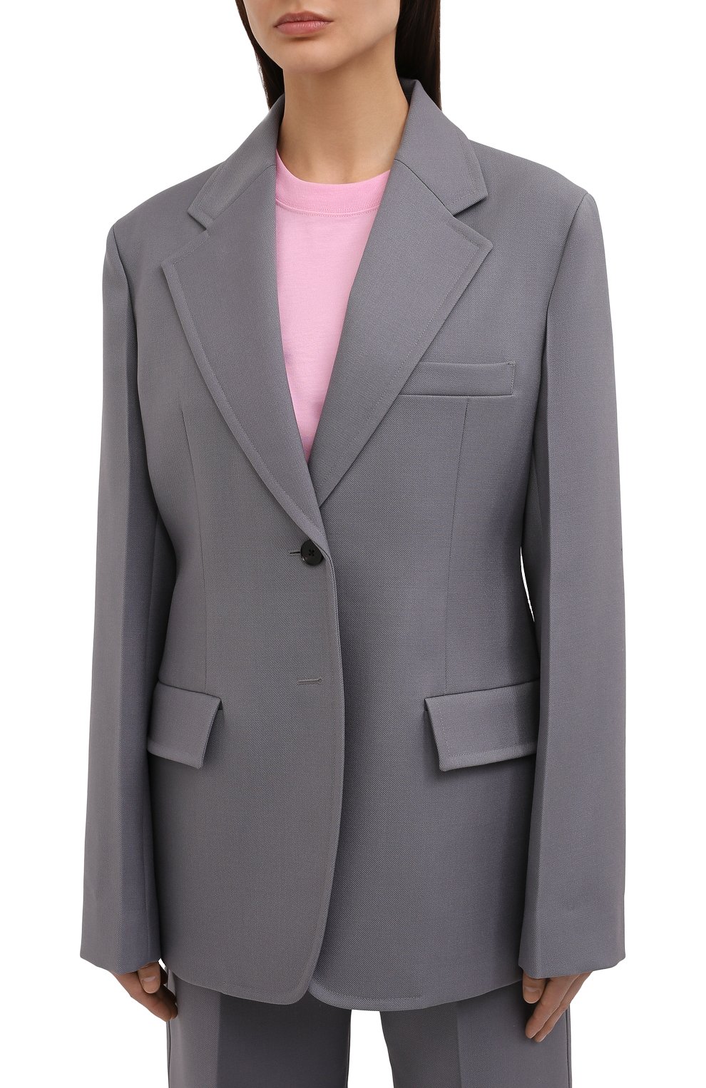 Шерстяной жакет JIL SANDER, арт. JSPS130311-WS201000, фото 3