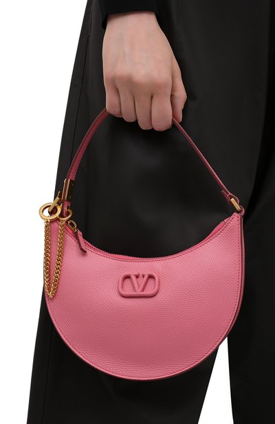 Сумка vsling VALENTINO розового цвета по цене 140500 руб., арт. VW0P0W19/RQR, фото 5 Сумка vsling VALENTINO, арт. VW0P0W19/RQR, фото 5