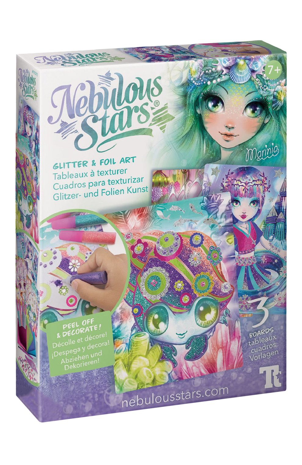 Набор аппликаций волшебный блеск marinia PAREMO, арт. 11011_NSDA, фото 1