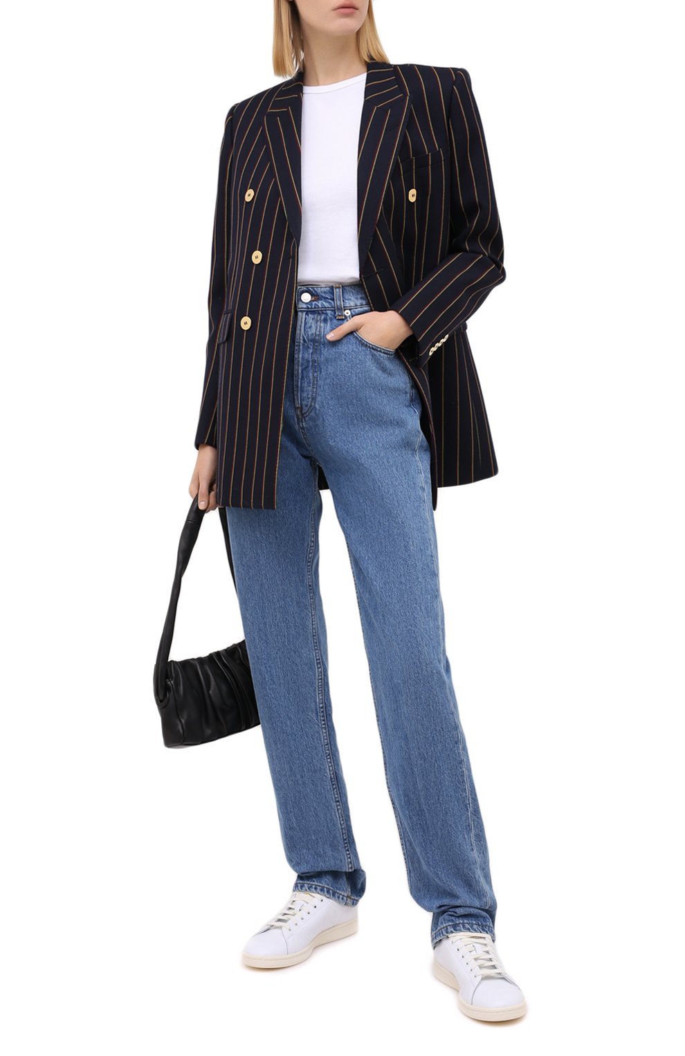 Кожаные кеды stan smith ADIDAS ORIGINALS, арт. FW2591, фото 2