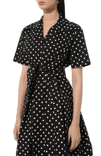 Хлопковая рубашка DOLCE & GABBANA, арт. F5Q06T/FSFNR, фото 3