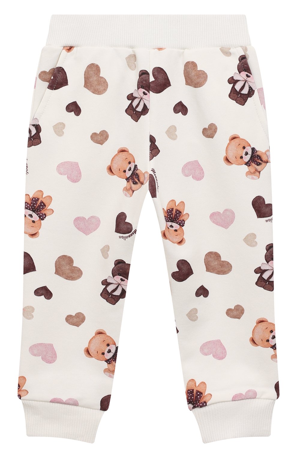 Хлопковые джоггеры MONNALISA, арт. 39B408, фото 1