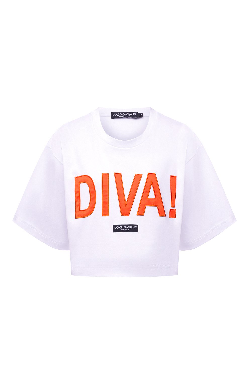 Хлопковая футболка DOLCE & GABBANA, арт. F8058Z/HU7H8, фото 1