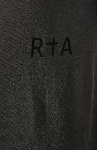 Хлопковая футболка RTA, арт. MH9347-712120BK, фото 5