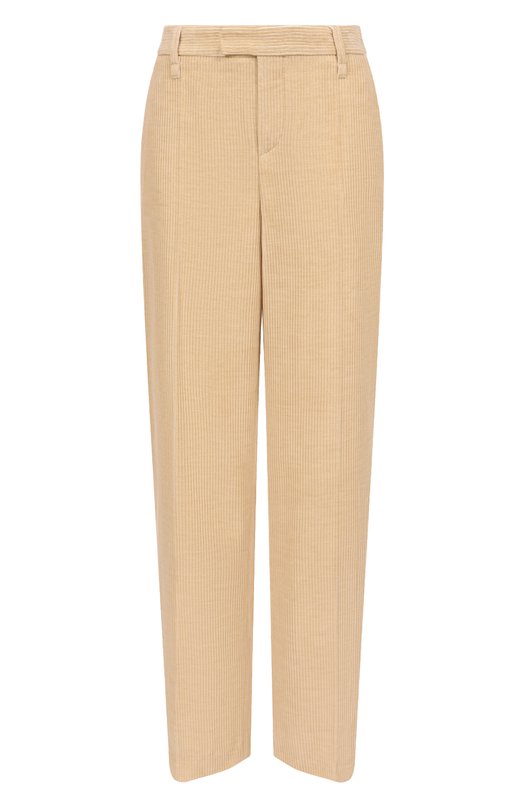 Вельветовые брюки Brunello Cucinelli MP576P8699 Жёлтый MP576P8699