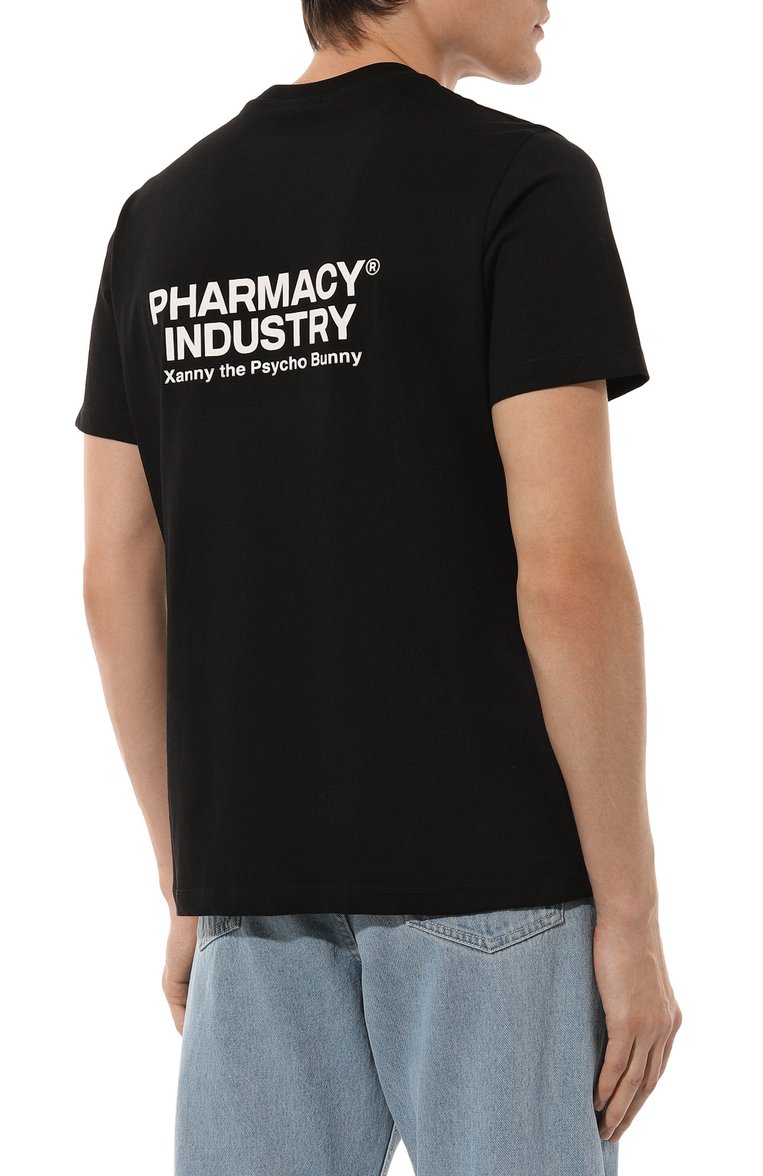 Хлопковая футболка PHARMACY INDUSTRY, арт. PHABM00101, фото 4