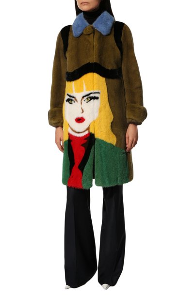 Шуба из норки PRADA, арт. 166392-1HFV-F0092, фото 3