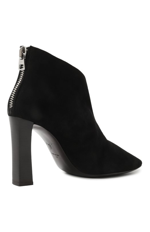 Замшевые ботильоны Losie 90 Giuseppe Zanotti Design I470020 Чёрный  I470020 Фото 5