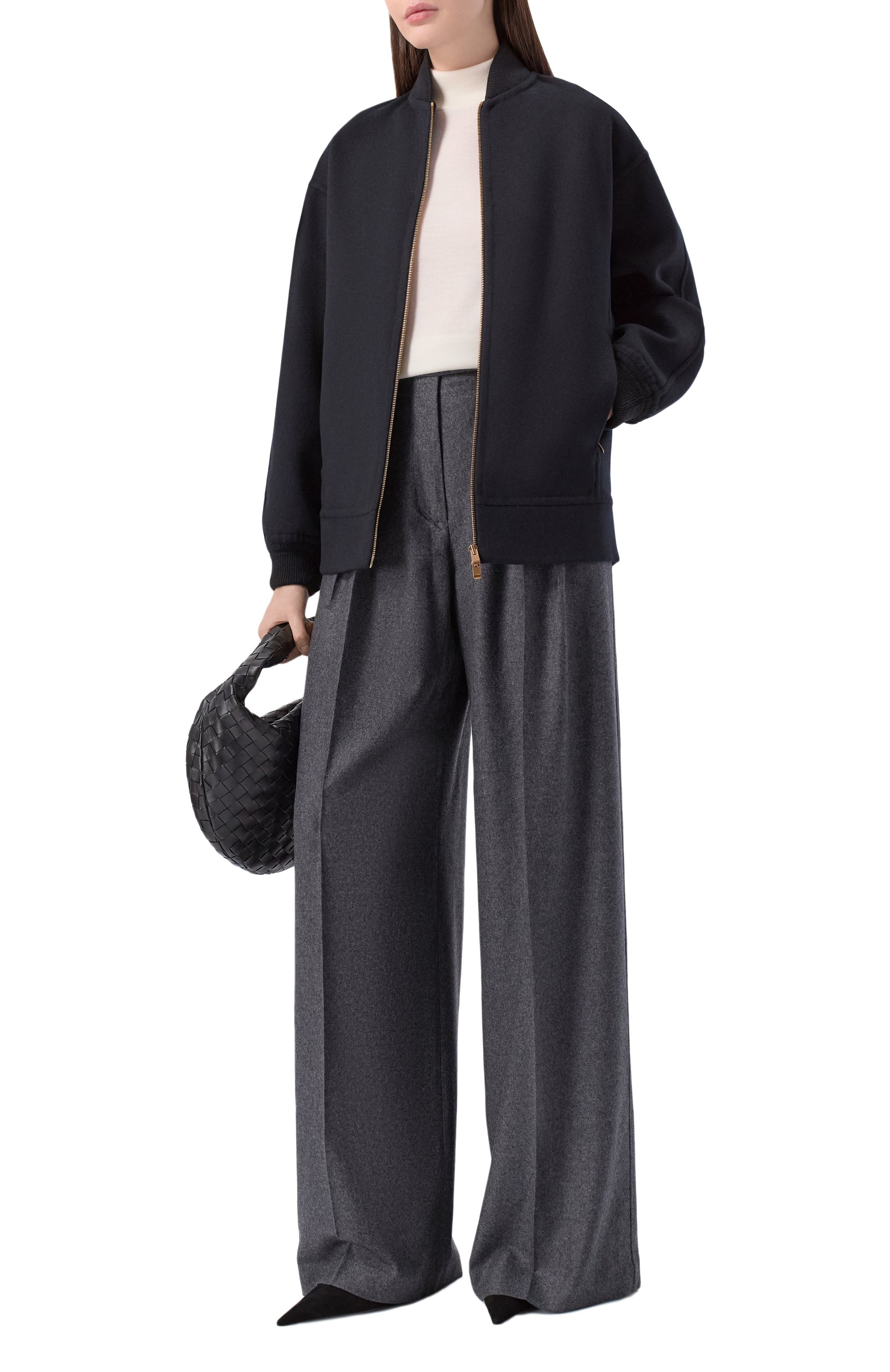 Кашемировый бомбер AGNONA, арт. TH1026E/D7036E, фото 2