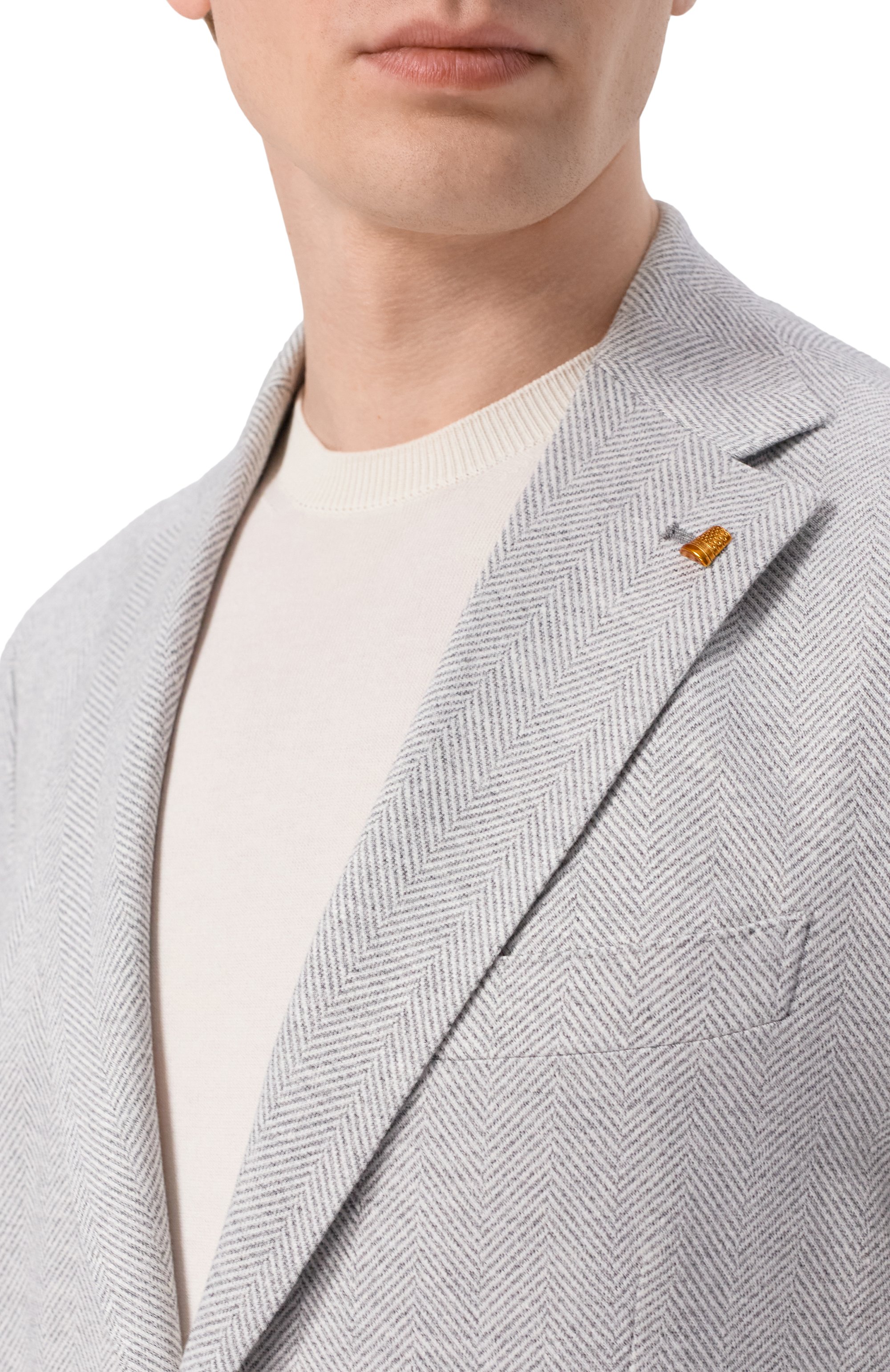 Пиджак изо льна и хлопка SARTORIA LATORRE, арт. JD74/JJ253, фото 5