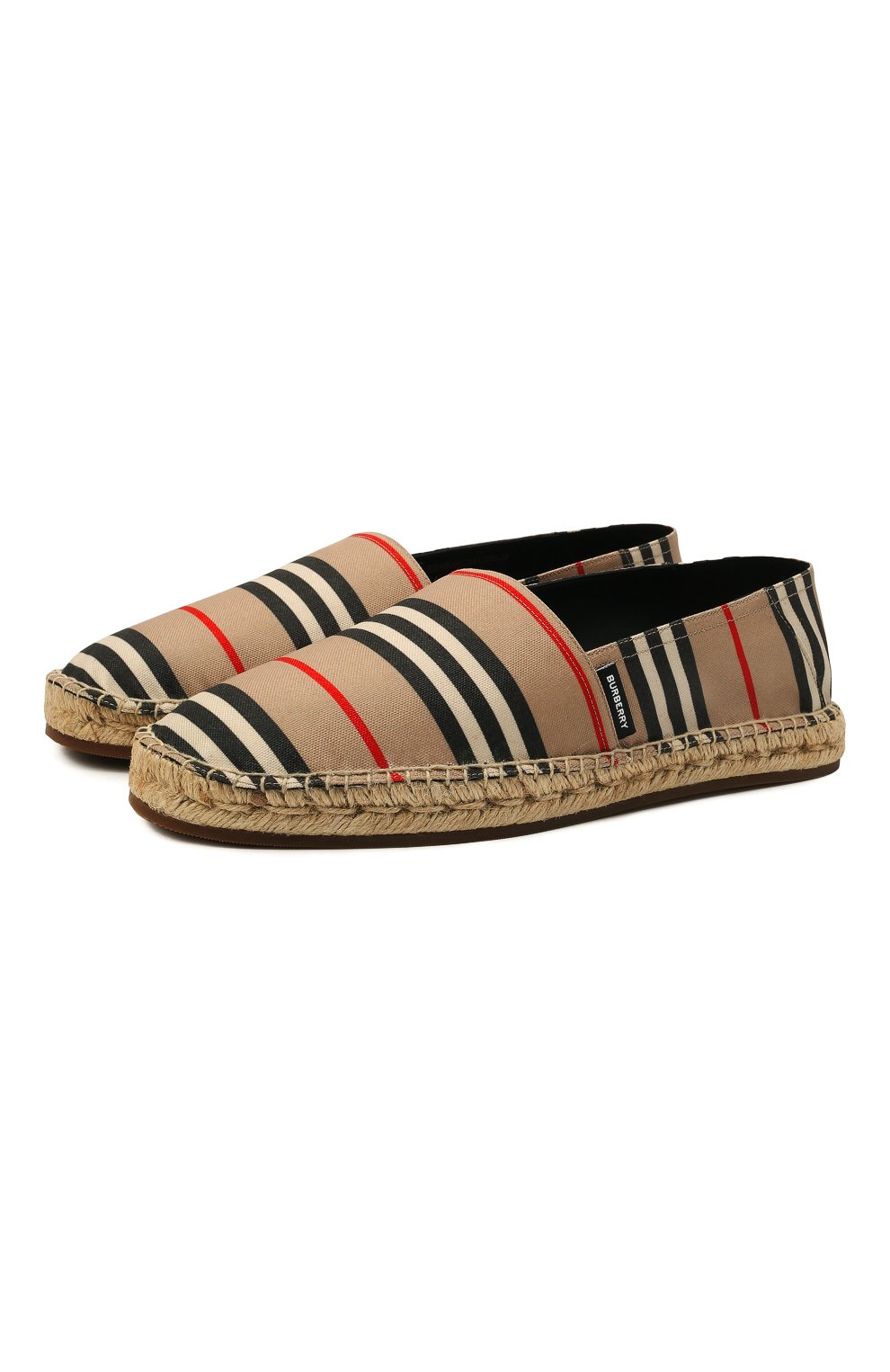 Текстильные эспадрильи BURBERRY, арт. 8023969, фото 1