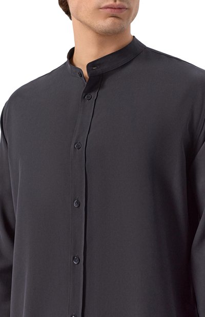 Шелковая рубашка MVST, арт. M26.2PM.B008/F121 SILK P0PELINE, фото 5