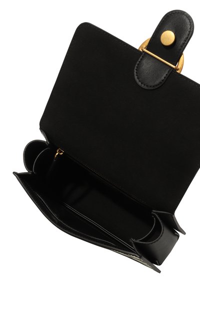 Сумка love one PINKO черно-белого цвета по цене 52480 руб., арт. 100071-A1J7, фото 5 Сумка love one PINKO, арт. 100071-A1J7, фото 5