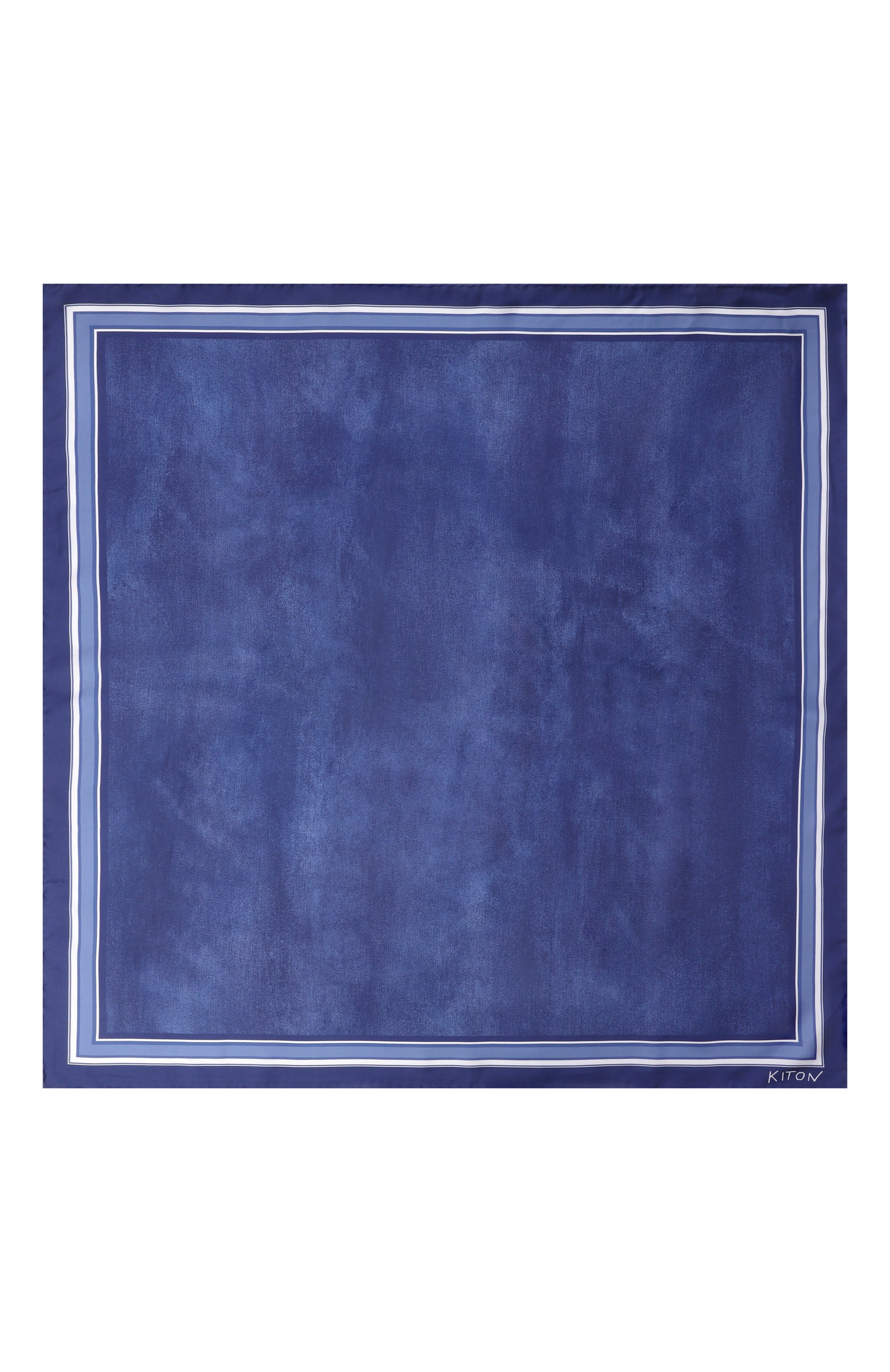 Шелковый платок KITON, арт. D53754K0953H16, фото 4